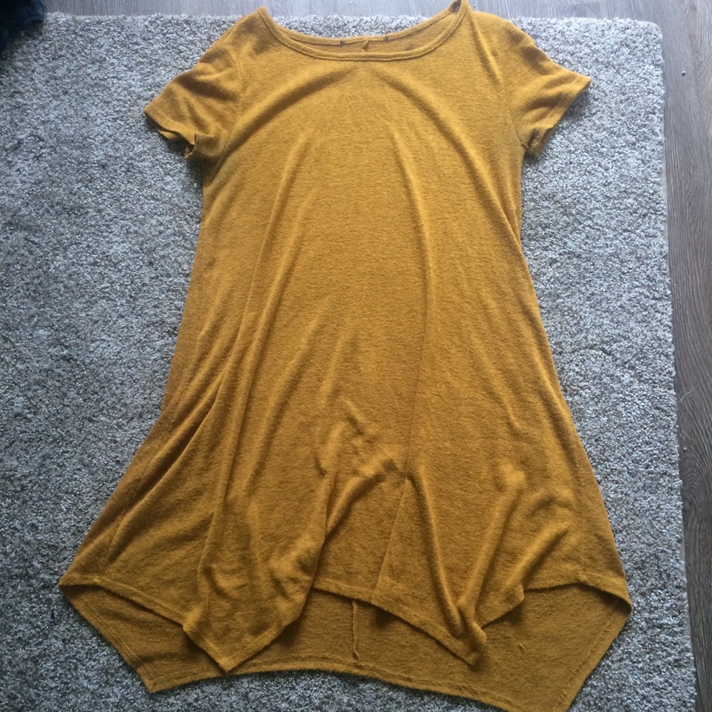 Flowy Gold Dress